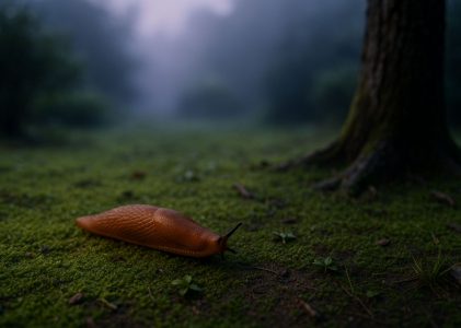 Mördarsniglar i kvällsdimman – så skyddar du trädgården skonsamt och effektivt